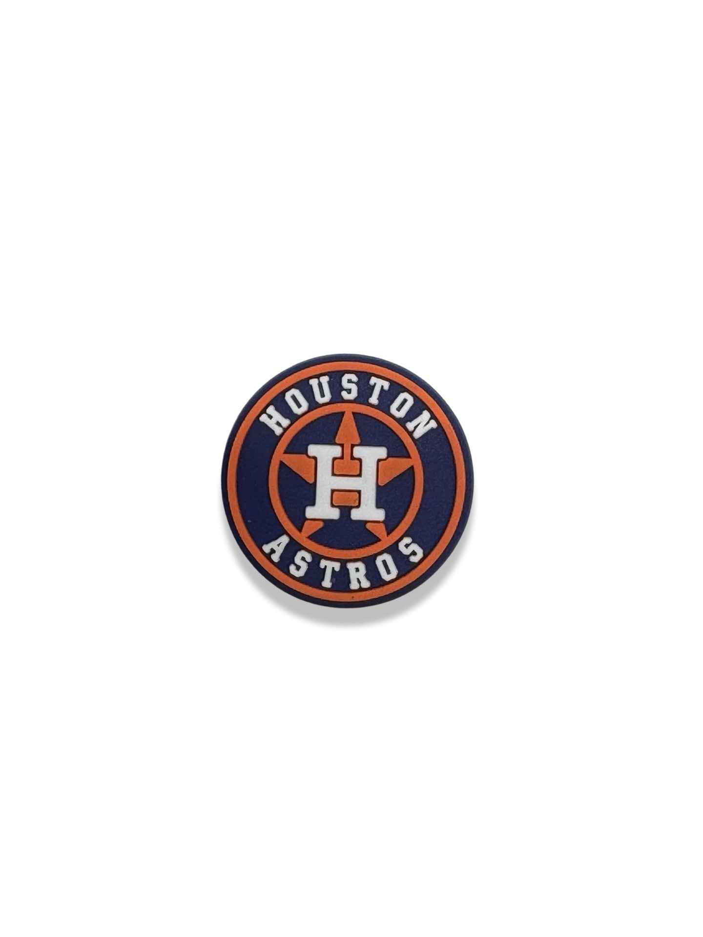 Baseball Round Shoe Charm