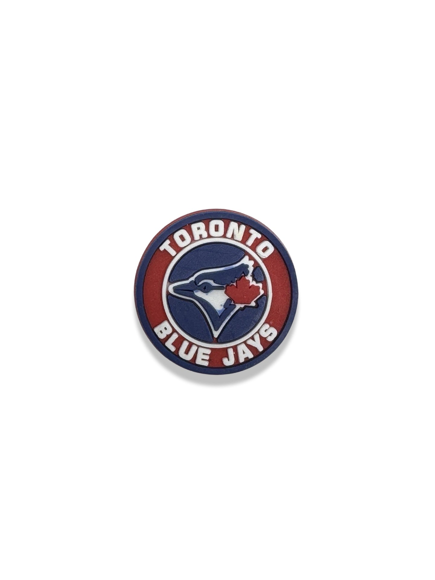 Baseball Round Shoe Charm
