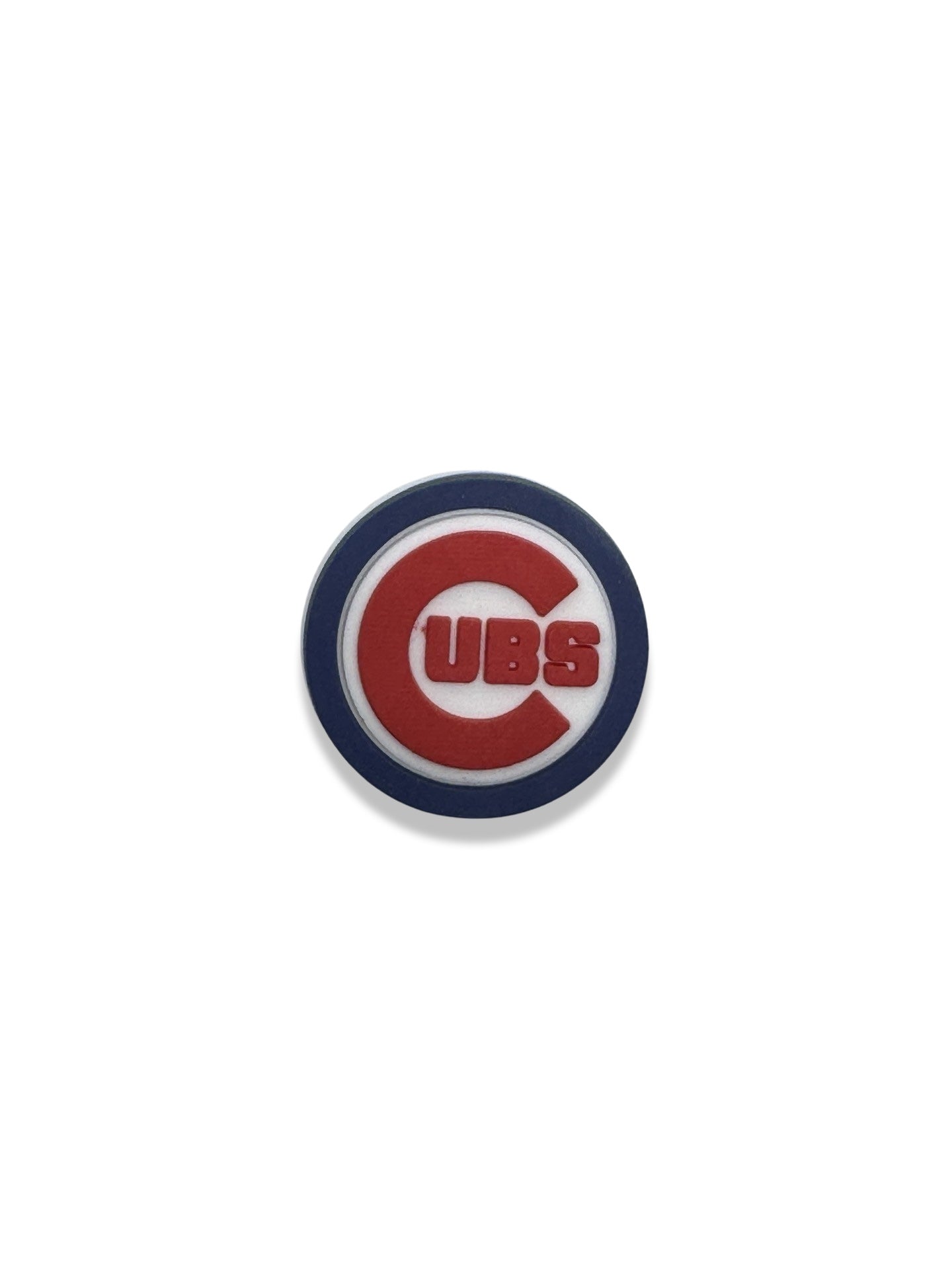 Baseball Round Shoe Charm