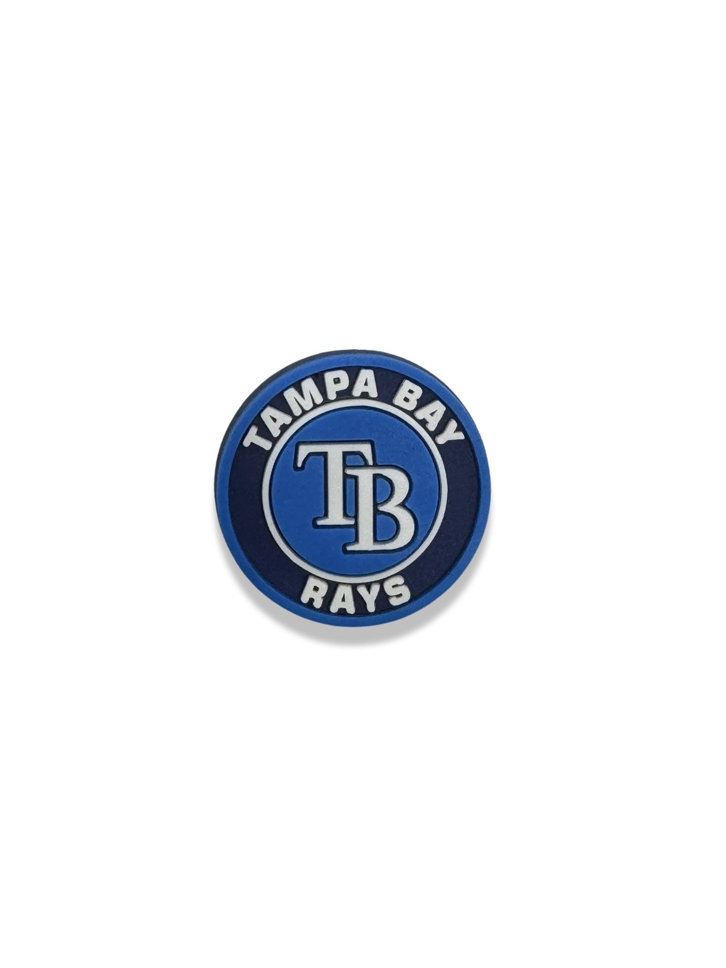 Baseball Round Shoe Charm