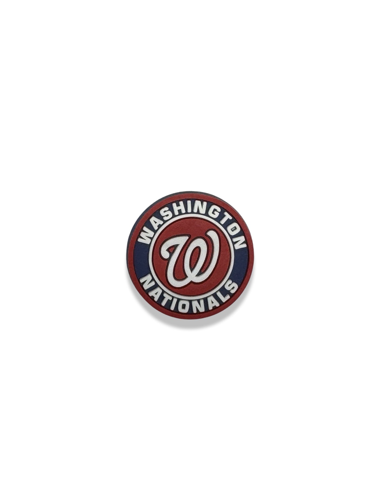 Baseball Round Shoe Charm
