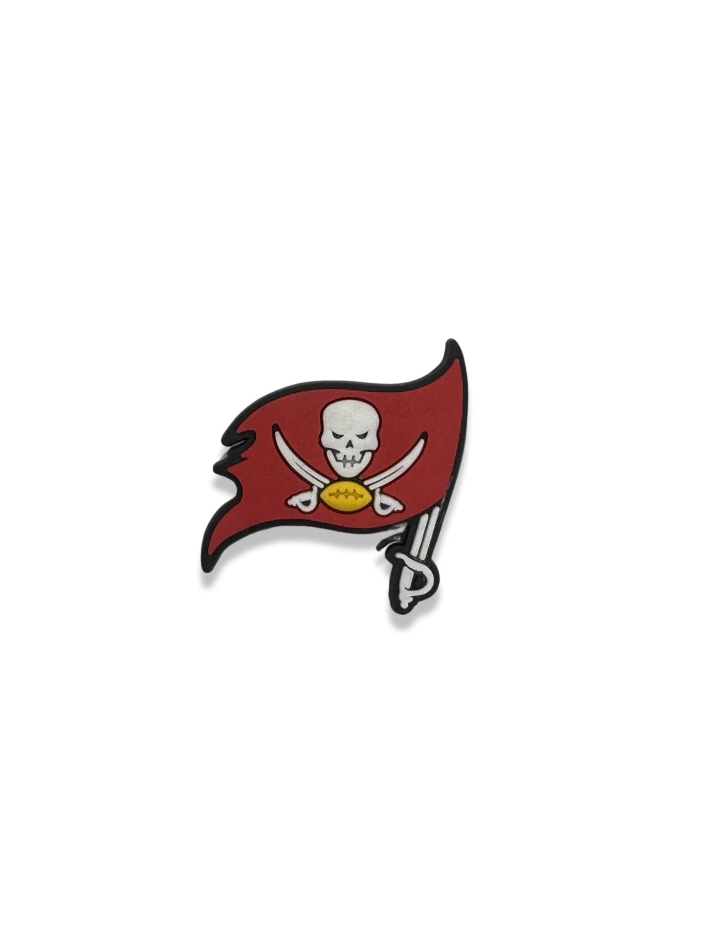 Football Logo Shoe Charm