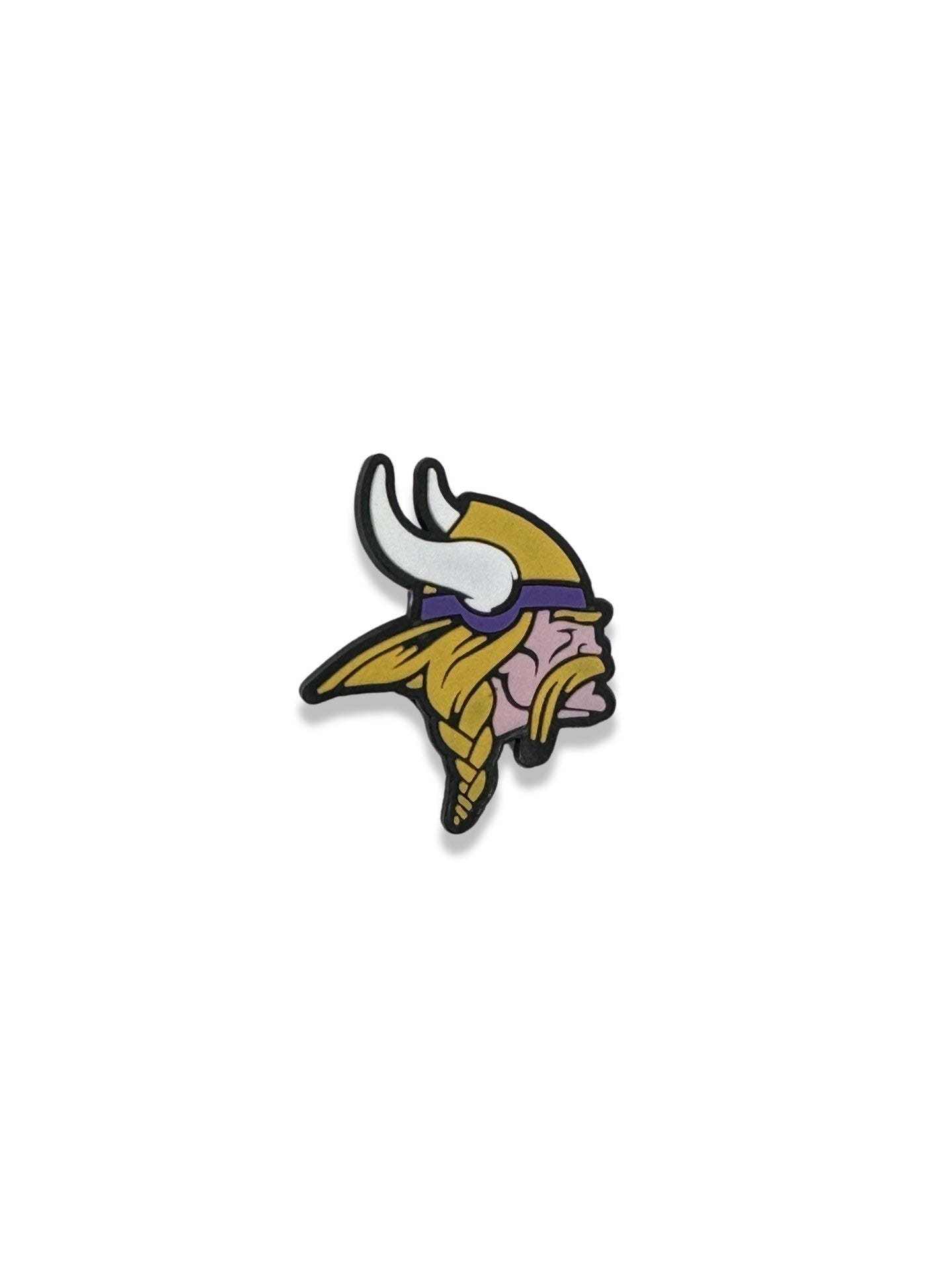 Football Logo Shoe Charm