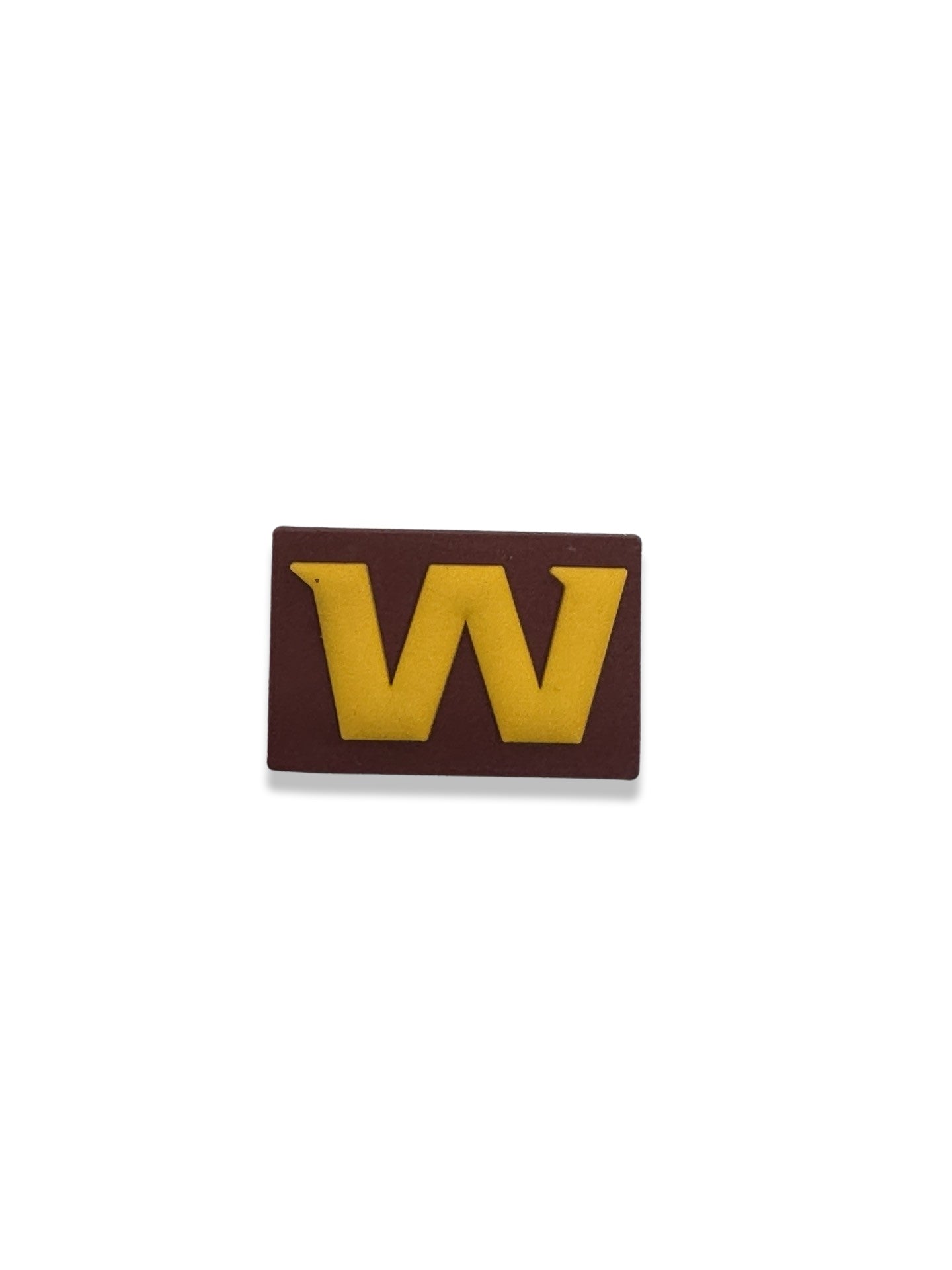 Football Logo Shoe Charm