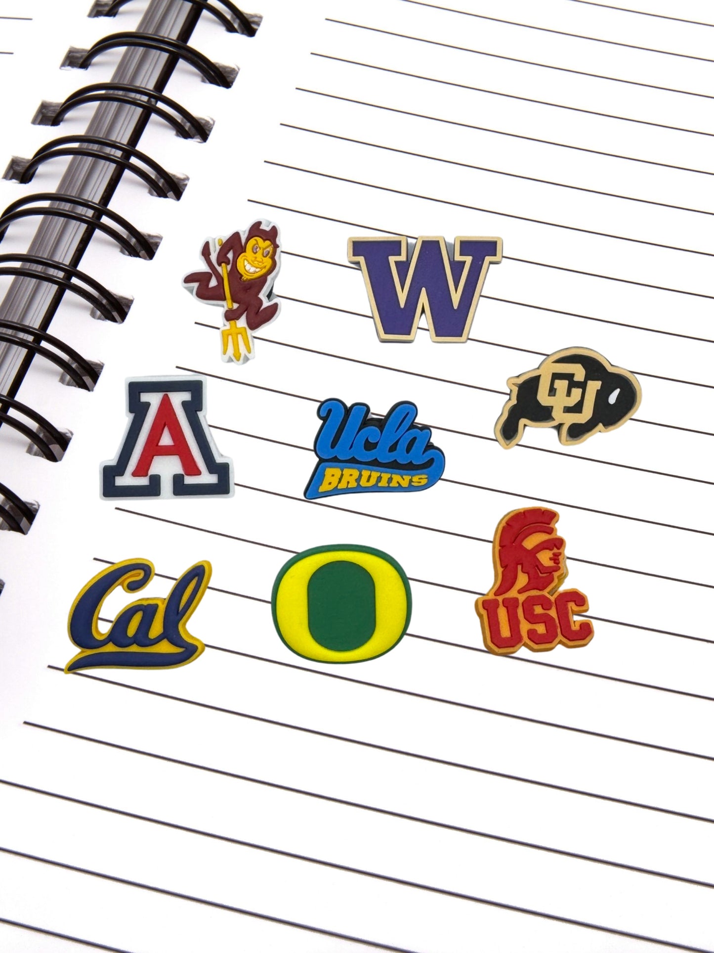 Collegiate Shoe Charm