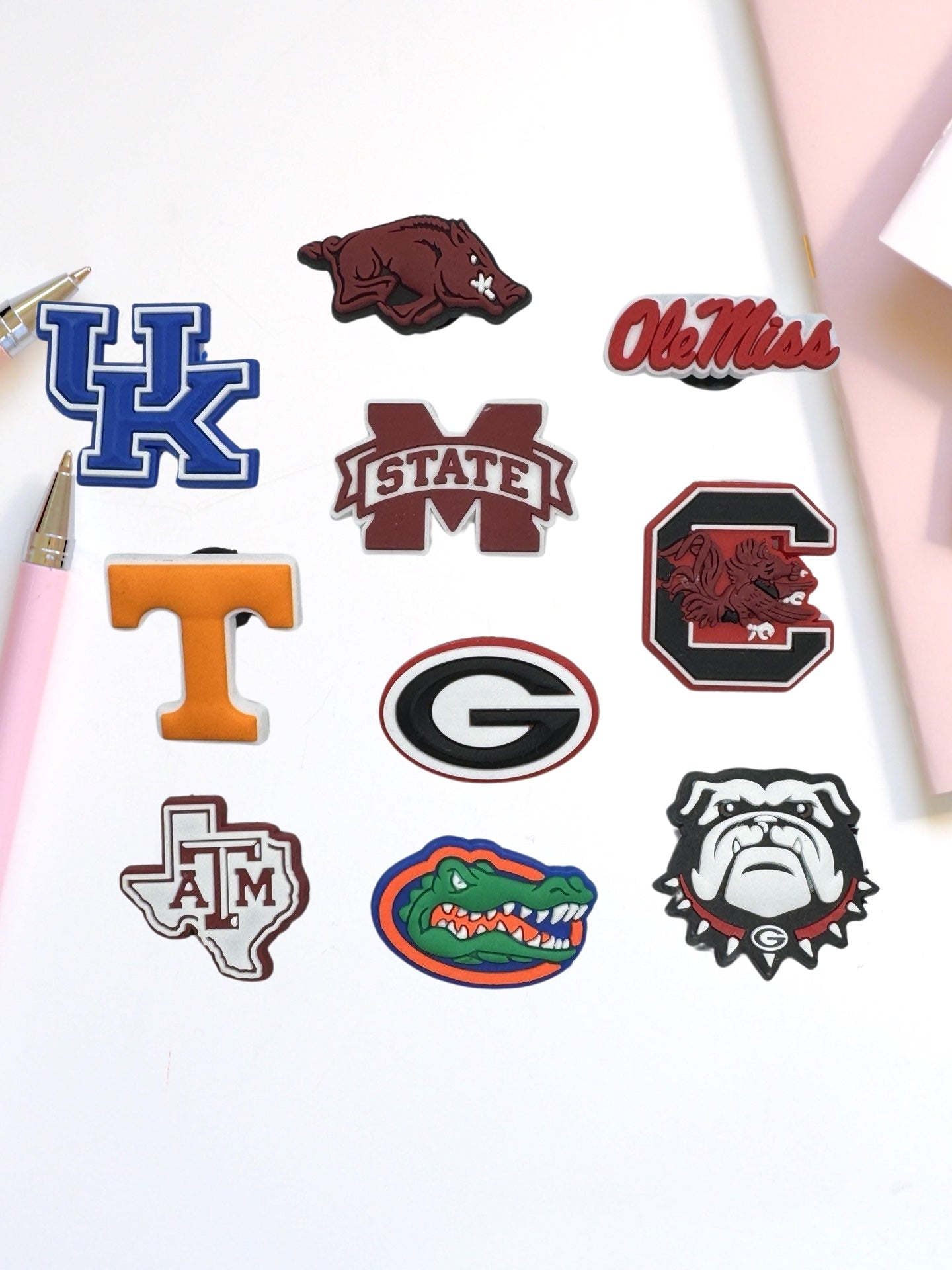 Collegiate Shoe Charm