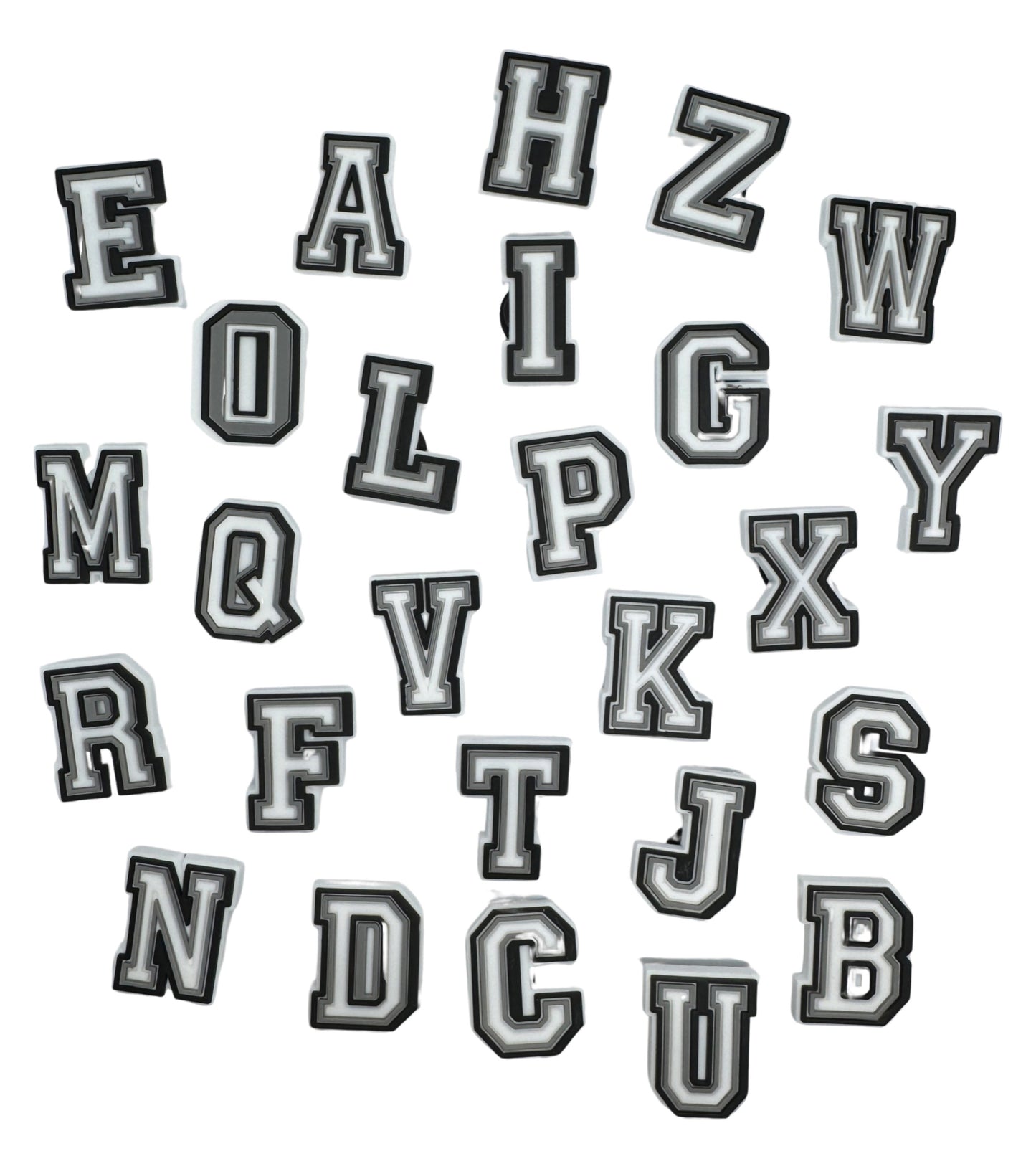 Alphabet Shoe Charm