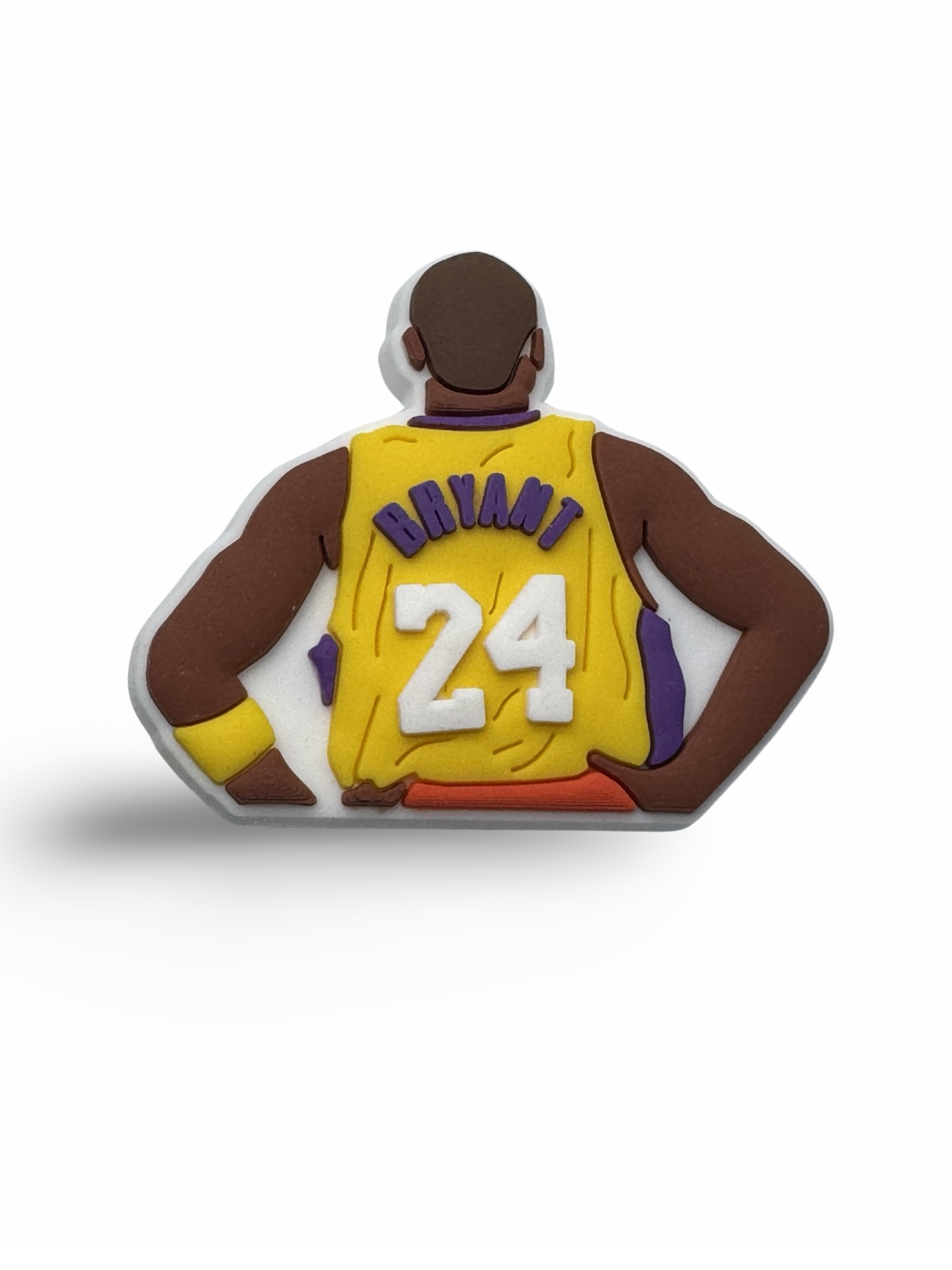 Kobe Jersey Shoe Charm