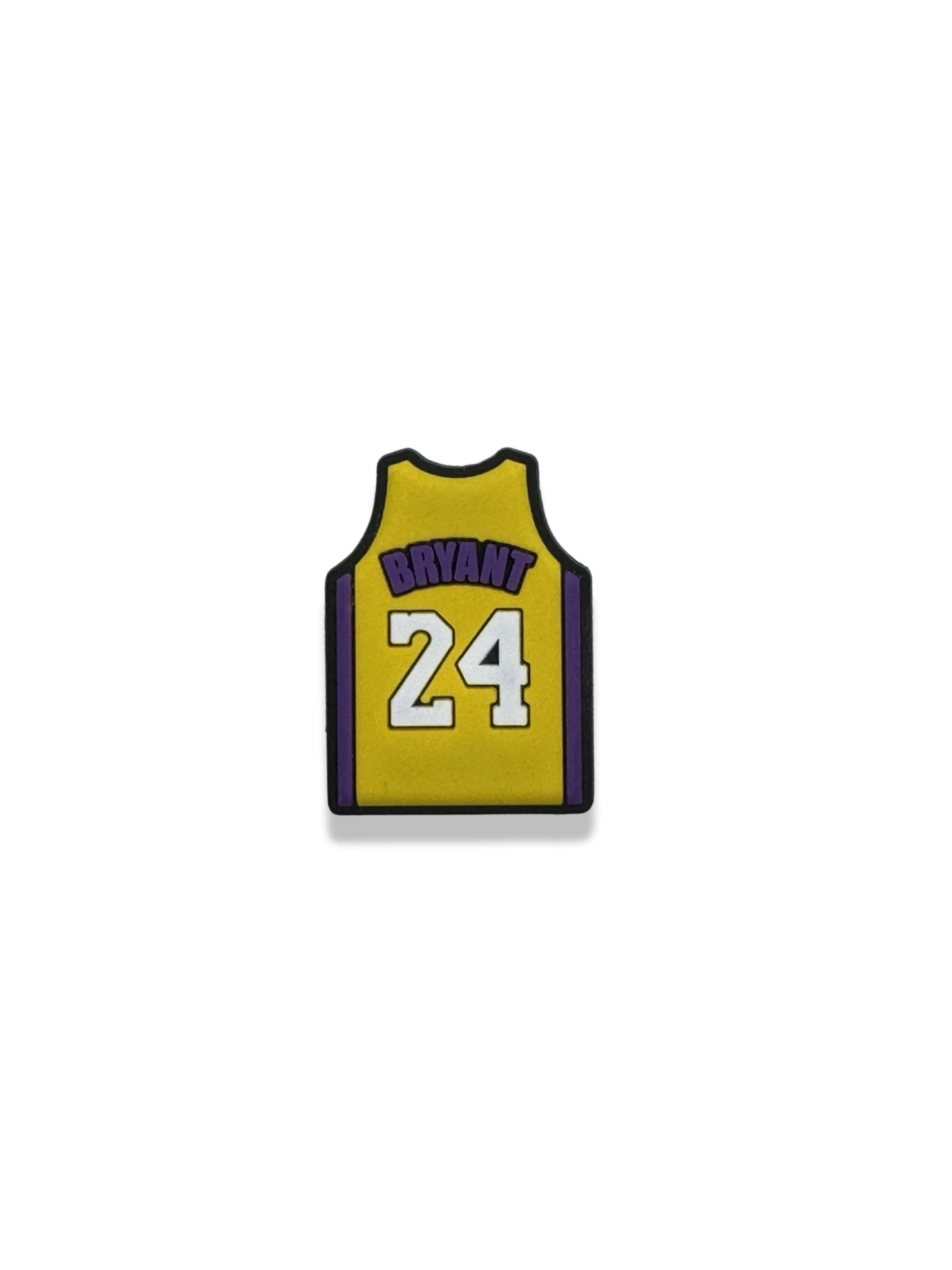 Kobe Jersey Shoe Charm
