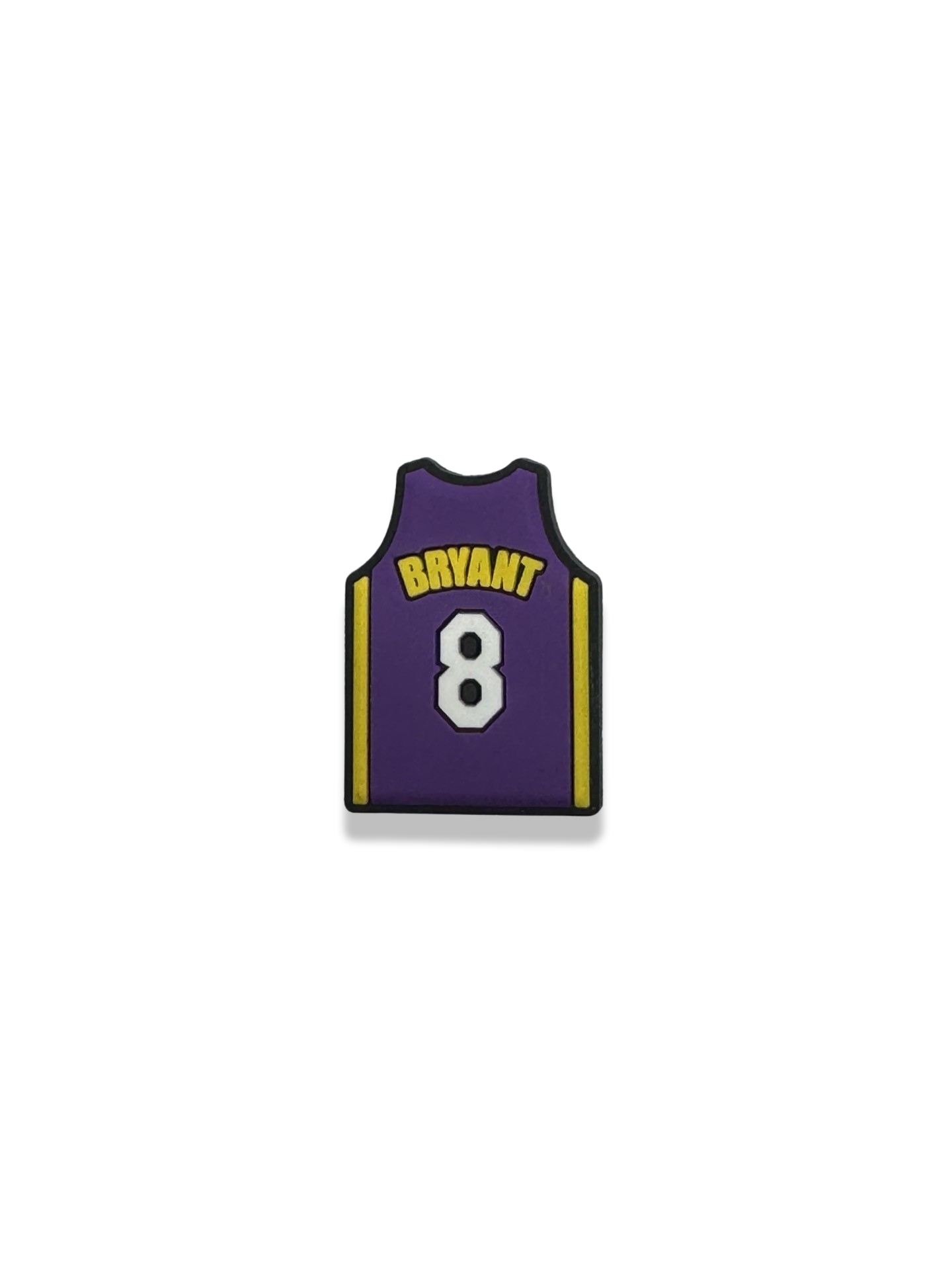 Kobe Jersey Shoe Charm