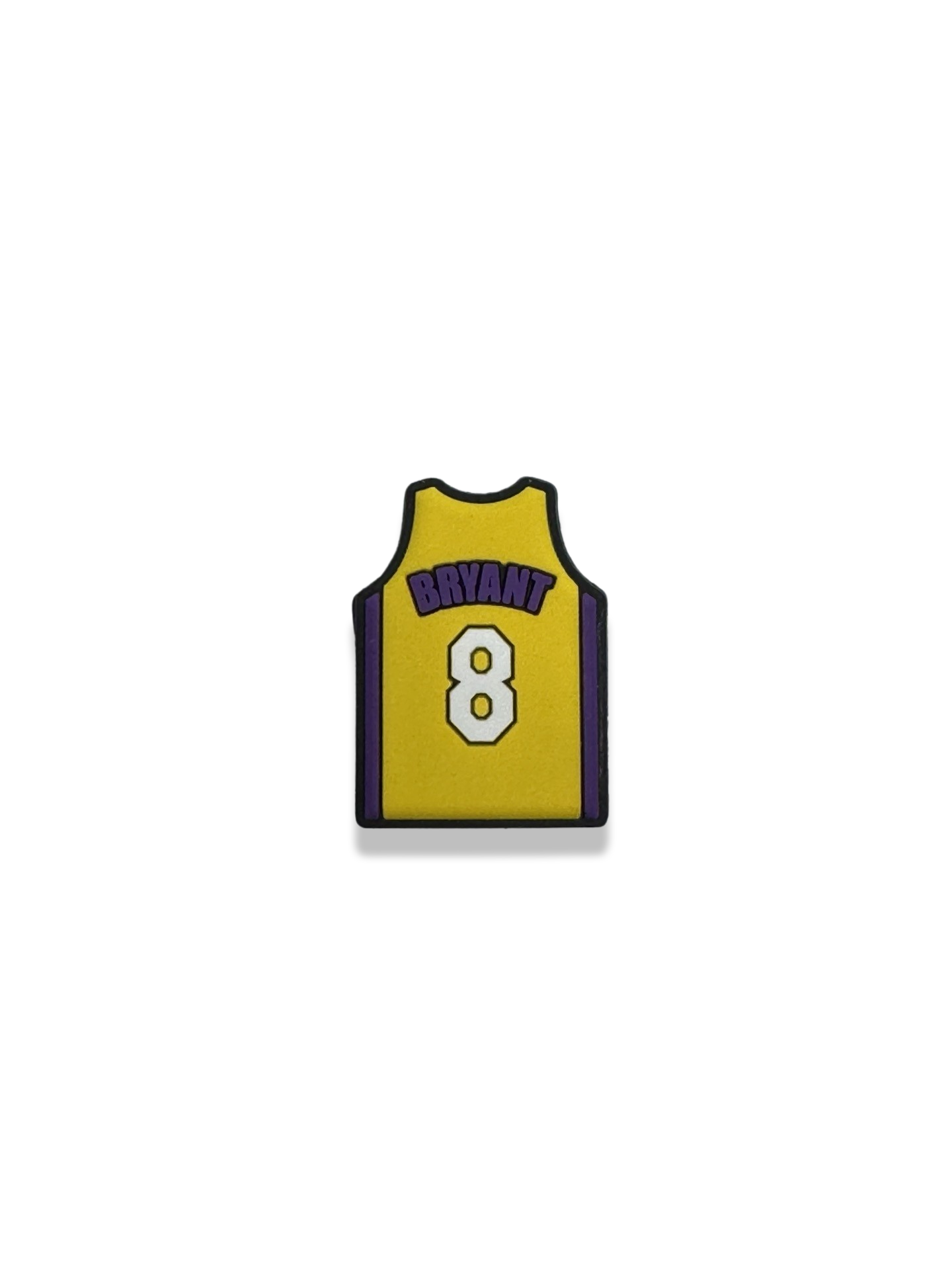 Kobe Jersey Shoe Charm